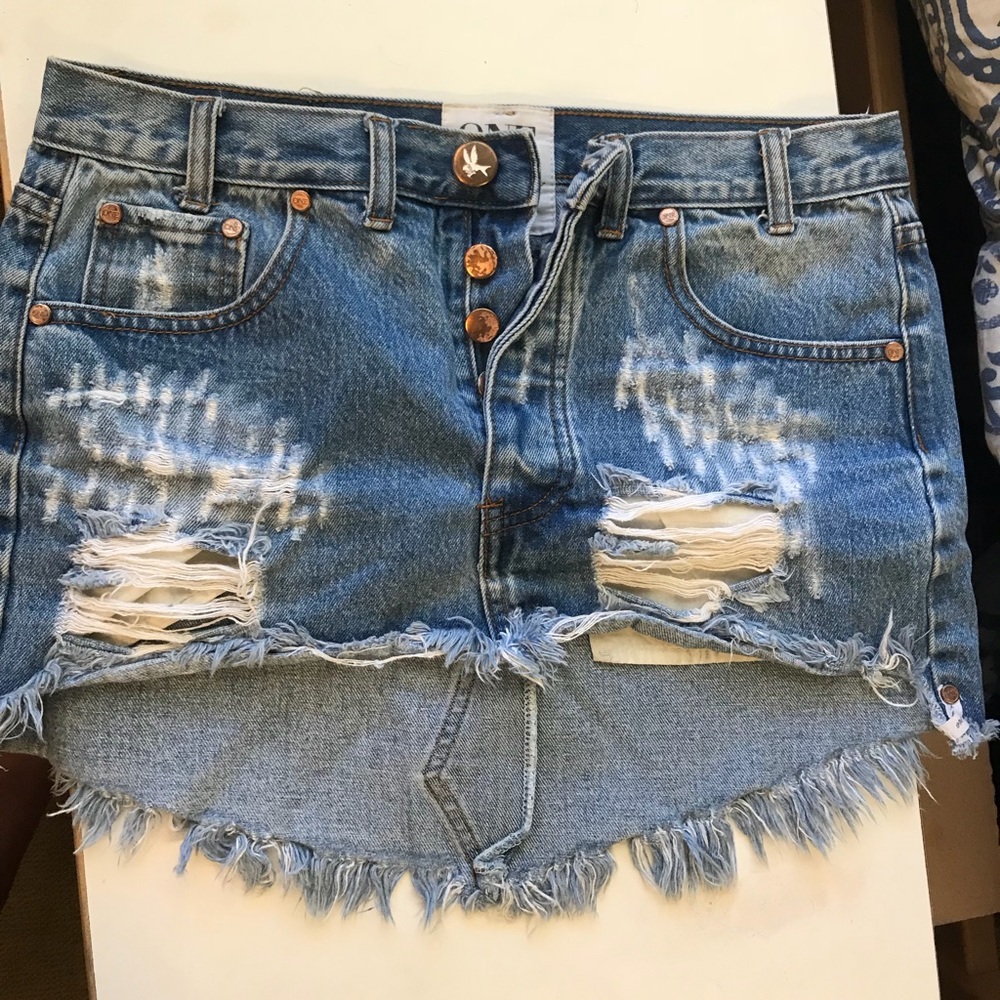One teaspoon junkyard skirt